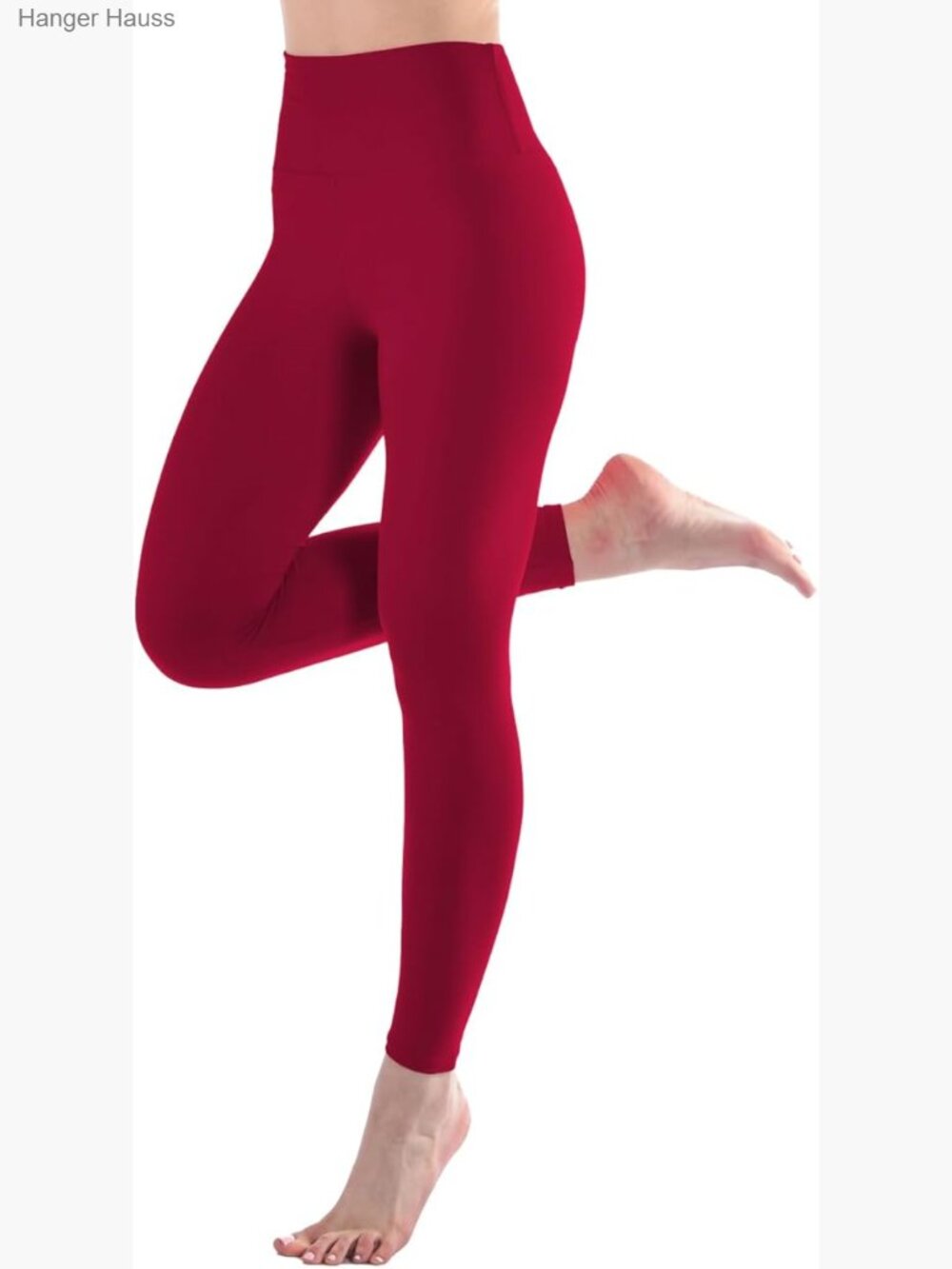 High Waisted Workout Leggings, Buttery Soft Fabric, Tummy Control, All-Day Wear